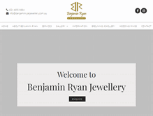 Tablet Screenshot of benjaminryanjewellery.com.au